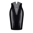 schwarzer Damen-Rock TDFinija001 von Demoniq Total Domination Collection - S / schwarz - halblanger Rock