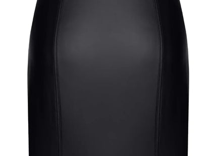 schwarzer Damen-Rock TDLeonore001 von Demoniq Total Domination Collection - Minirock