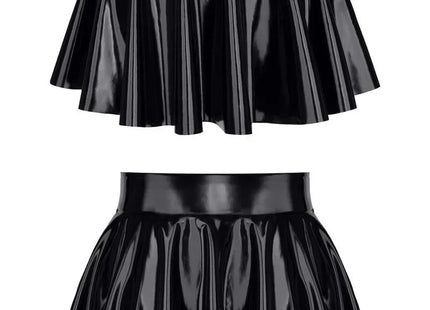 schwarzer Damen-Rock TDMaren001 - 3XL - 3XL / schwarz - Minirock