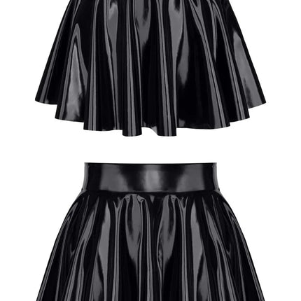 schwarzer Damen-Rock TDMaren001 - 3XL - 3XL / schwarz - Minirock