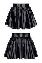 schwarzer Damen-Rock TDMaren001 - 3XL - 3XL / schwarz - Minirock