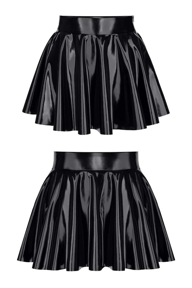 schwarzer Damen-Rock TDMaren001 - 3XL - 3XL / schwarz - Minirock