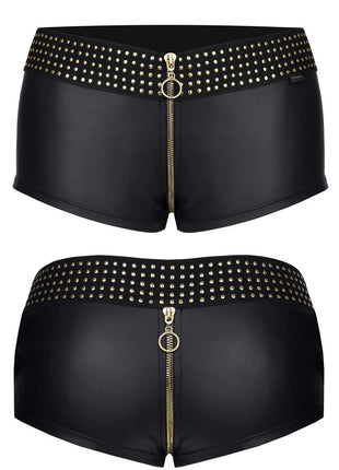 schwarzer Damen Shorts CBMichelle001 von Demoniq Cash Baby Collection - S / schwarz - Damen-Shorts
