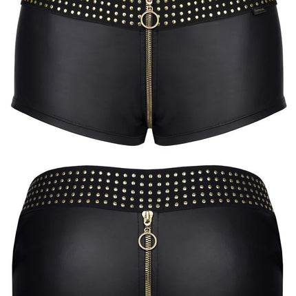 schwarzer Damen Shorts CBMichelle001 von Demoniq Cash Baby Collection - S / schwarz - Damen-Shorts