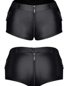 schwarzer Damen Shorts TDHella001 von Demoniq Total Domination Collection - S / schwarz - Damen-Shorts