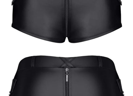 schwarzer Damen Shorts TDHella001 von Demoniq Total Domination Collection - S / schwarz - Damen-Shorts