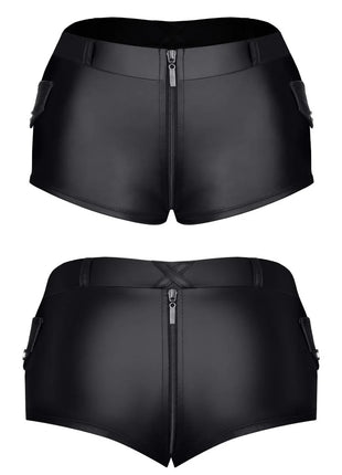 schwarzer Damen Shorts TDHella001 von Demoniq Total Domination Collection - S / schwarz - Damen-Shorts