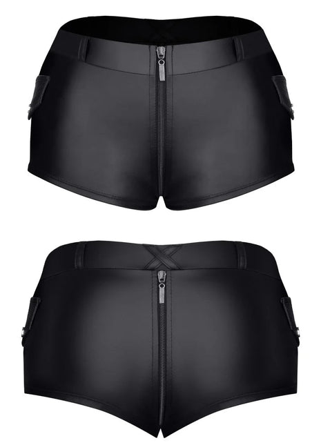 schwarzer Damen Shorts TDHella001 von Demoniq Total Domination Collection - S / schwarz - Damen-Shorts