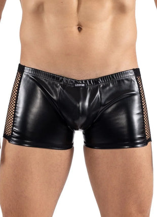 schwarzer Herren Boxer Short 2401-67 von Look Me - S / schwarz - Herren-Shorts