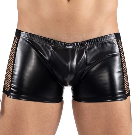 schwarzer Herren Boxer Short 2401-67 von Look Me - S / schwarz - Herren-Shorts
