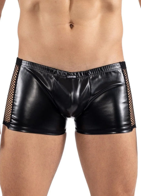 schwarzer Herren Boxer Short 2401-67 von Look Me - S / schwarz - Herren-Shorts