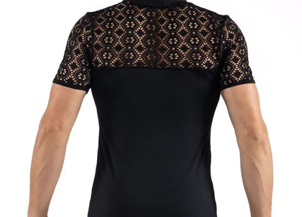 schwarzer Herren T-Shirt 2407-81 von Look Me - Herren-Shirt