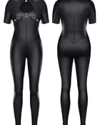 schwarzer Jumpsuit TDMitsuko001 von Demoniq - S / Black - Overall