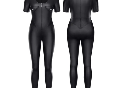 schwarzer Jumpsuit TDMitsuko001 von Demoniq - S / Black - Overall