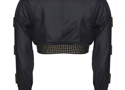 schwarzer kurze Damen Jacke CBMartha001 von Demoniq Cash Baby Collection - Jacke