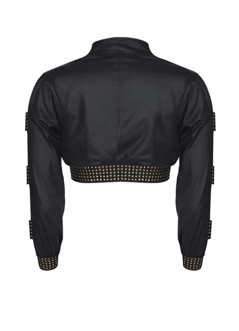 schwarzer kurze Damen Jacke CBMartha001 von Demoniq Cash Baby Collection - Jacke
