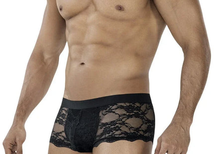 schwarzer Lacey Trunk Shorts C4MRAV106 von Cut4Men - Herren-Shorts