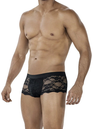 schwarzer Lacey Trunk Shorts C4MRAV106 von Cut4Men - Herren-Shorts