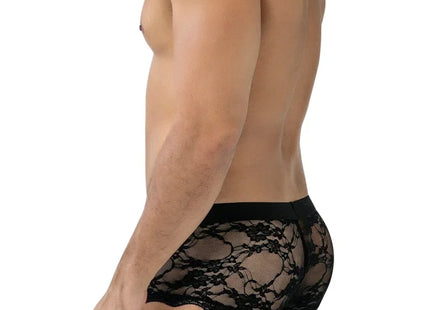 schwarzer Lacey Trunk Shorts C4MRAV106 von Cut4Men - Herren-Shorts