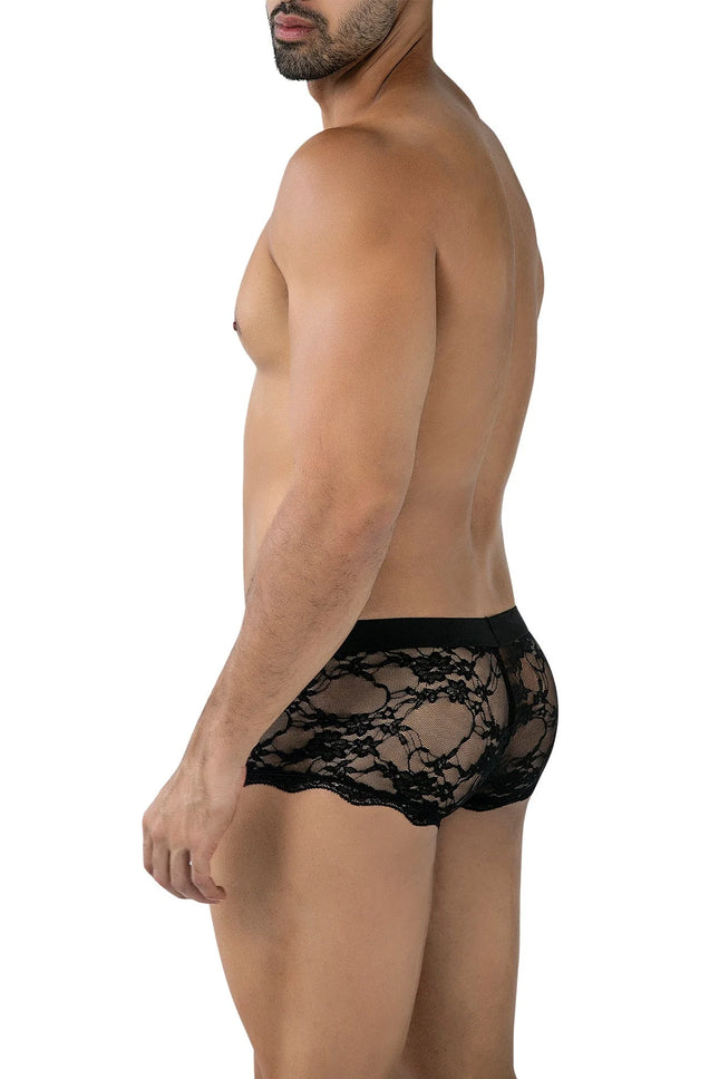 schwarzer Lacey Trunk Shorts C4MRAV106 von Cut4Men - Herren-Shorts