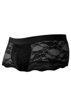 schwarzer Lacey Trunk Shorts C4MRAV106 von Cut4Men - S / schwarz - Herren-Shorts
