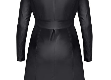 schwarzer Mantel TDSelina001 von Demoniq Total Domination Collection - Mantel