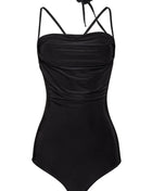 schwarzer Microfaser Body KA923571 von Kalimo - S / schwarz - Body