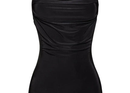schwarzer Microfaser Body KA923571 von Kalimo - S / schwarz - Body