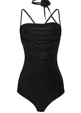 schwarzer Microfaser Body KA923571 von Kalimo - S / schwarz - Body