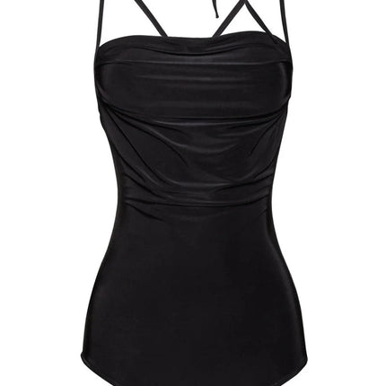 schwarzer Microfaser Body KA923571 von Kalimo - S / schwarz - Body