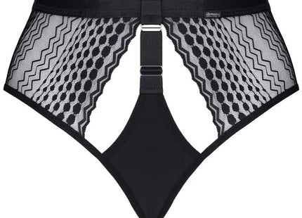 schwarzer Panty LXSarita001 von Demoniq - S / schwarz - Panty / Shorty