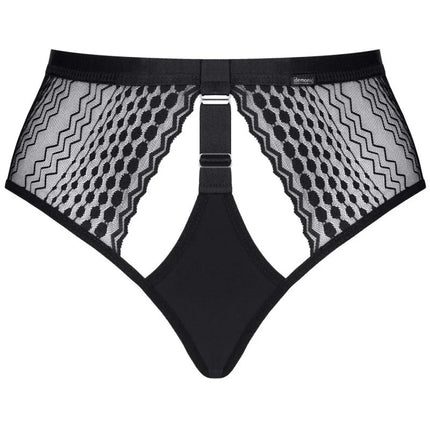 schwarzer Panty LXSarita001 von Demoniq - S / schwarz - Panty / Shorty