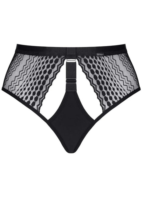 schwarzer Panty LXSarita001 von Demoniq - S / schwarz - Panty / Shorty