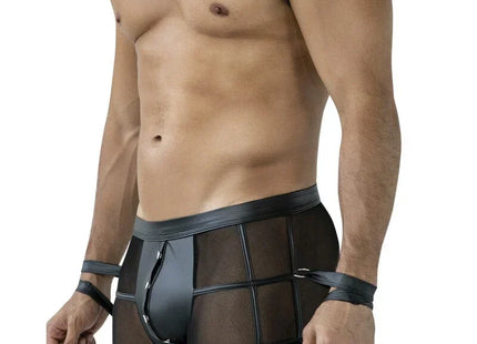 schwarzer Prison Shorts C4MRAV107 von Cut4Men - Herren-Shorts