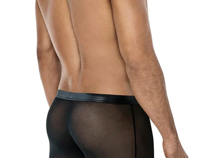schwarzer Sheer Boxer C4MRAV101 von Cut4Men - Herren-Shorts
