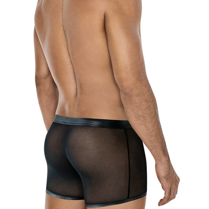 schwarzer Sheer Boxer C4MRAV101 von Cut4Men - Herren-Shorts