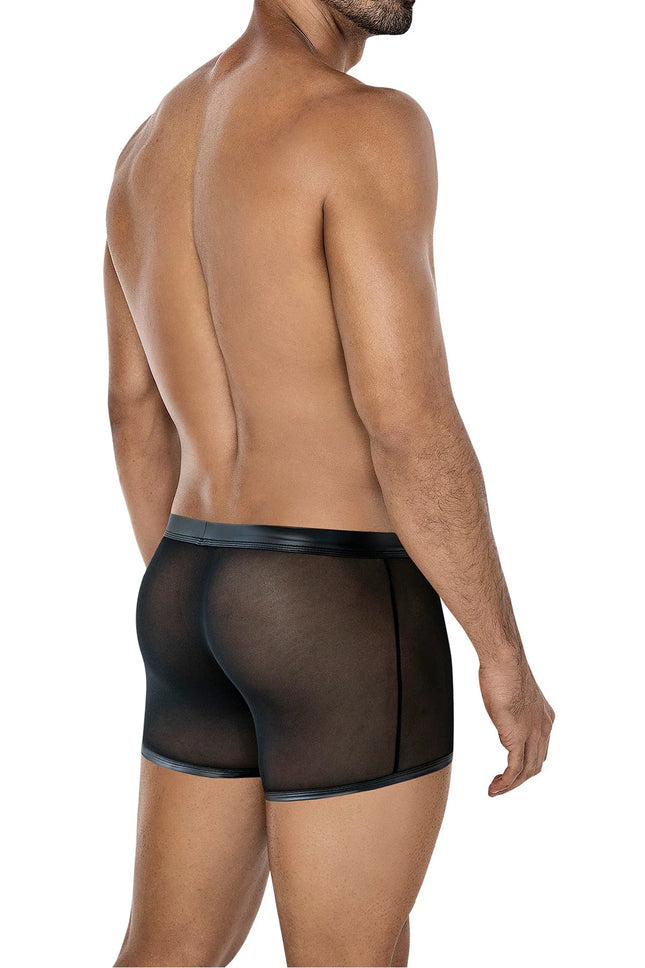 schwarzer Sheer Boxer C4MRAV101 von Cut4Men - Herren-Shorts