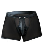 schwarzer Sheer Boxer C4MRAV101 von Cut4Men - S / schwarz - Herren-Shorts