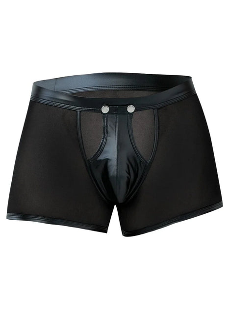 schwarzer Sheer Boxer C4MRAV101 von Cut4Men - S / schwarz - Herren-Shorts