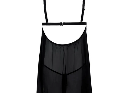 schwarzes Chemise Maya - 3XL-3