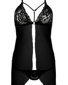 schwarzes Chemise Maya - 3XL-2