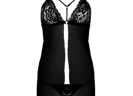schwarzes Chemise Maya - 3XL-2
