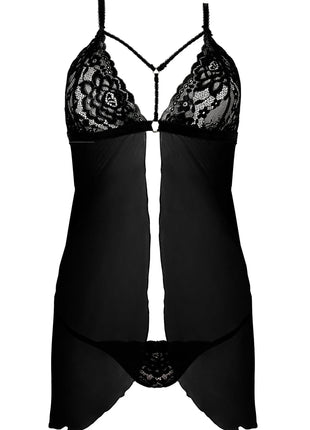 schwarzes Chemise Maya - 3XL-2