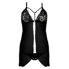 schwarzes Chemise Maya - 3XL-2