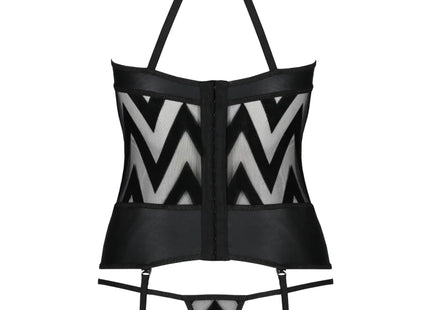 schwarzes Corset PA596207 - 2XL/3XL-7