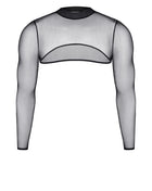 schwarzes Damen-Top TDInge001 von Demoniq Total Domination Collection - S / schwarz - Top