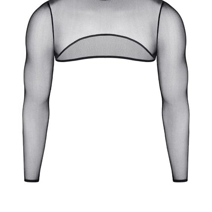 schwarzes Damen-Top TDInge001 von Demoniq Total Domination Collection - S / schwarz - Top