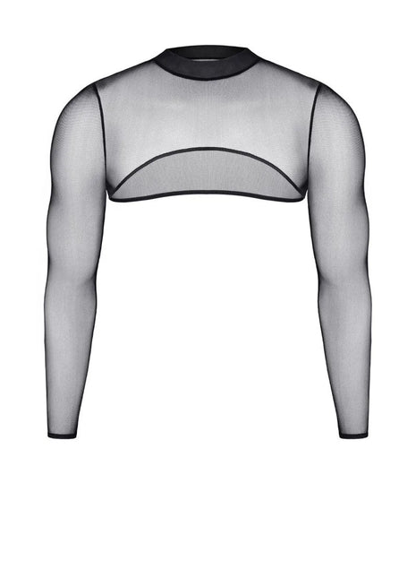 schwarzes Damen-Top TDInge001 von Demoniq Total Domination Collection - S / schwarz - Top