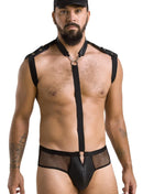 schwarzes Harness Set 038 von Passion - S/M / schwarz - Herren-Set