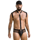 schwarzes Harness Set 038 von Passion - S/M / schwarz - Herren-Set